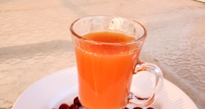 Warm Cranberry Orange Spice Punch