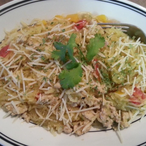 Spaghetti Squash with Chicken