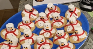 Melted Snowman Cookies