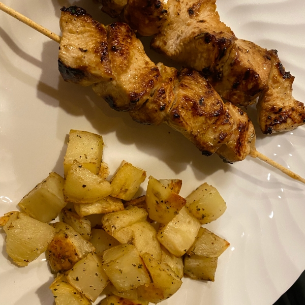 Rosemary Ranch Chicken Kabobs