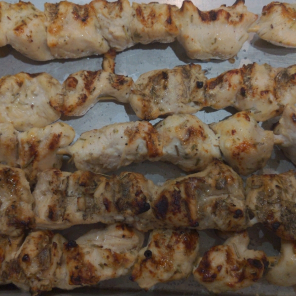 Rosemary Ranch Chicken Kabobs