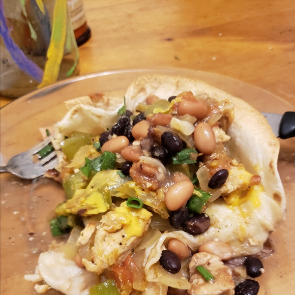 Chicken Fajita Bake