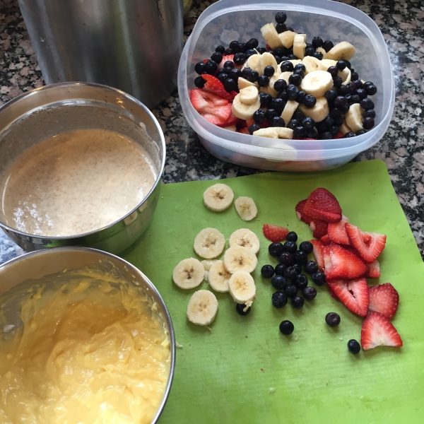 Fresh Fruit Breakfast Lasagna