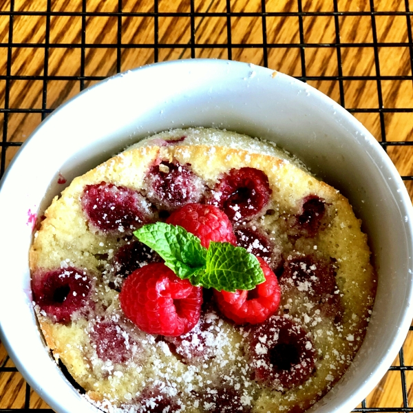 Raspberry Clafoutis