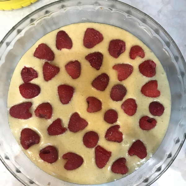 Raspberry Clafoutis