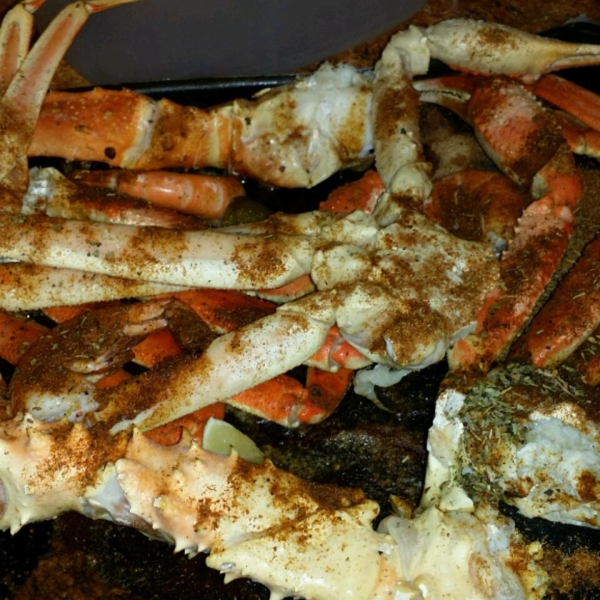 Steamed Lemon Grass Crab Legs