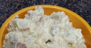 Potato Salad with Pickled Jalapenos