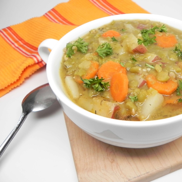 Instant Pot® Vegan Split Pea Soup