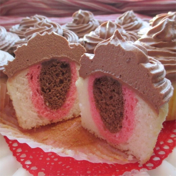 Neapolitan Bundt Cake