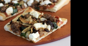 Sausage, Ricotta, and Fennel Pizza