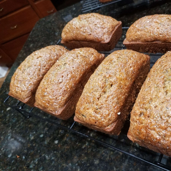 Orange Poppy Seed Zucchini Cake