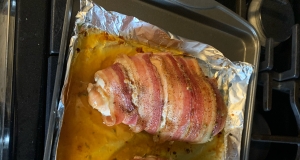 Bacon-Wrapped Spring Chicken