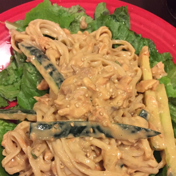 Vegan Thai Noodle Salad