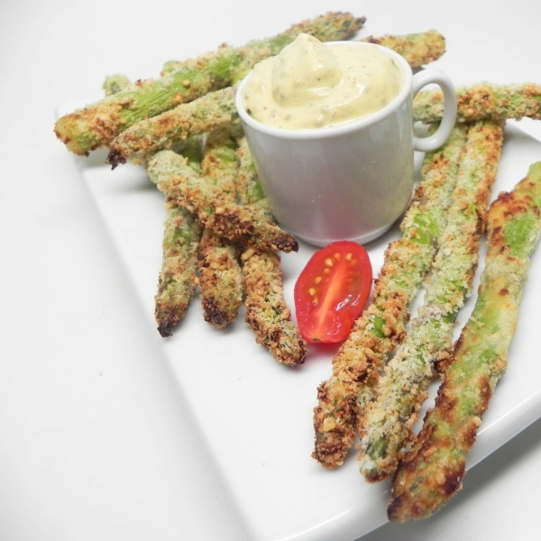 Air-Fryer Asparagus Fries