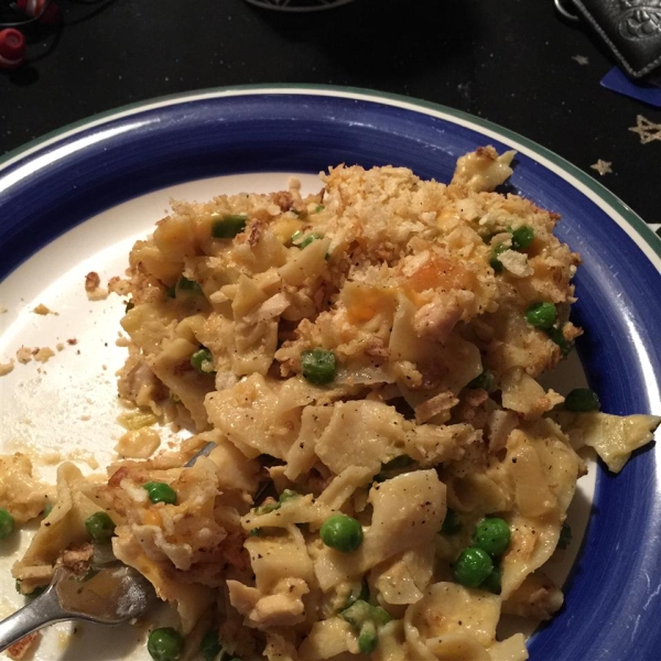 Cheesy Tuna Noodle Casserole