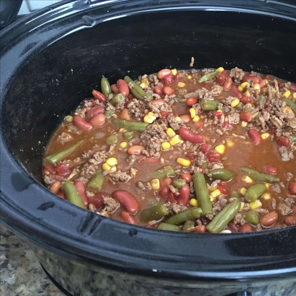 Busy Day Slow Cooker Taco Soup