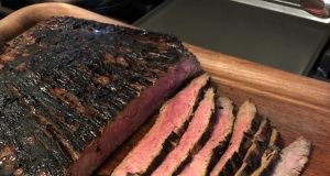 Grilled Balsamic and Soy Marinated Flank Steak