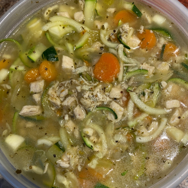 Chicken Zoodle Soup