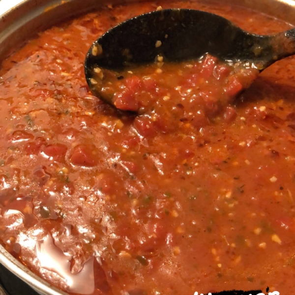 Homemade Italian Red Sauce