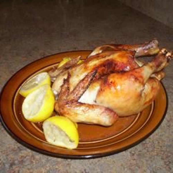 Amaretto Roasted Chicken