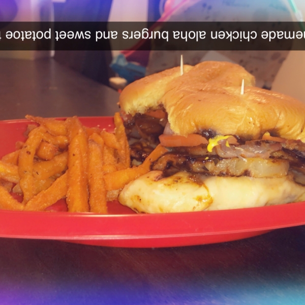 Aloha Chicken Burgers