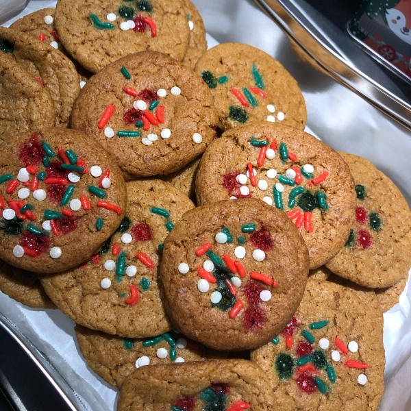 Giant Spice Cookies