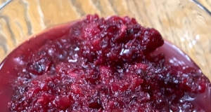 Kindertime Cranberry Relish
