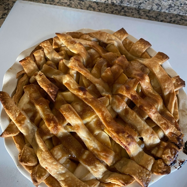 Healthier Apple Pie by Grandma Ople