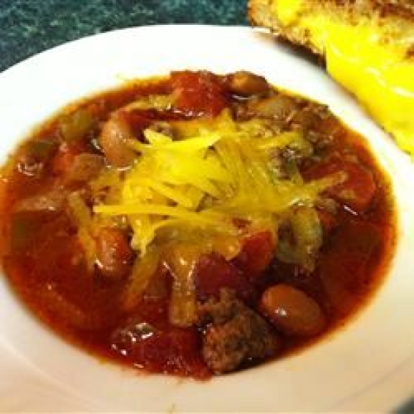 Ez's Slow Cooker Hot Chili