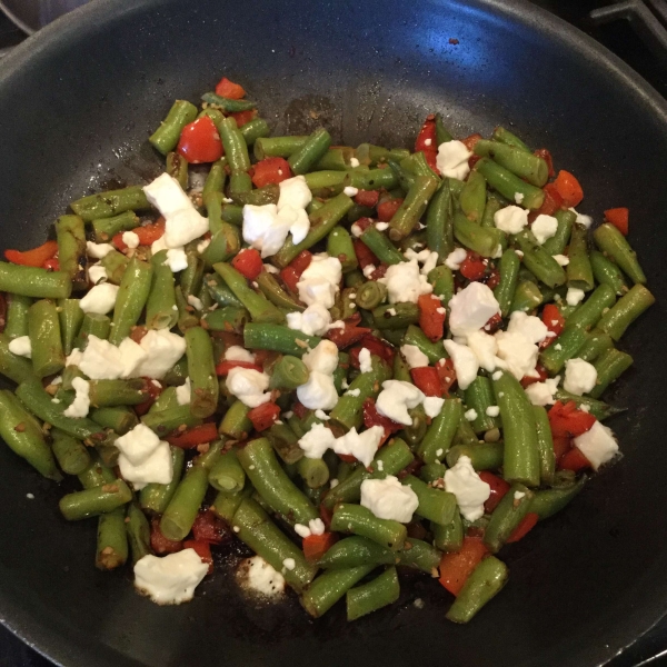 Arica's Green Beans and Feta