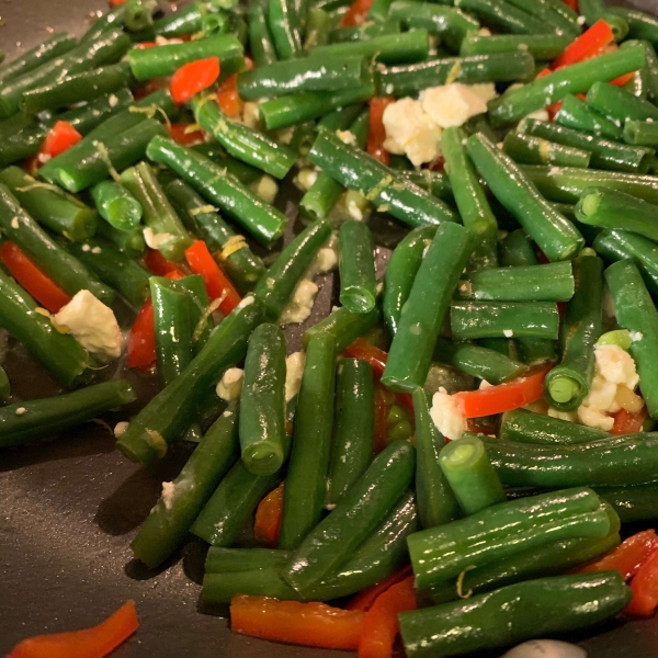 Arica's Green Beans and Feta