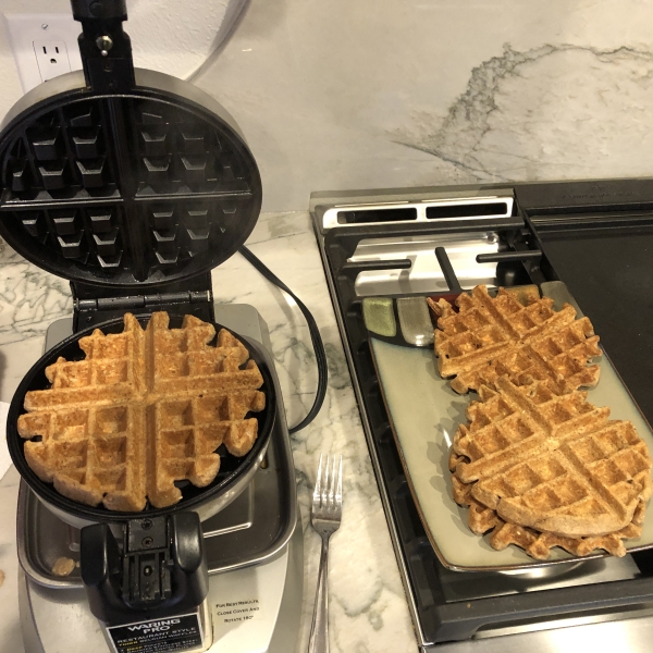 Healthy Multigrain Chia Waffles