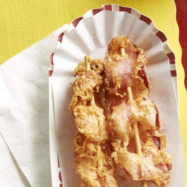 Country Fried Floured Bacon