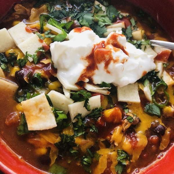 Chicken Tortilla Soup in the Instant Pot®