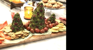 Cream Cheese, Havarti, and Parmesan Herbed Christmas Tree