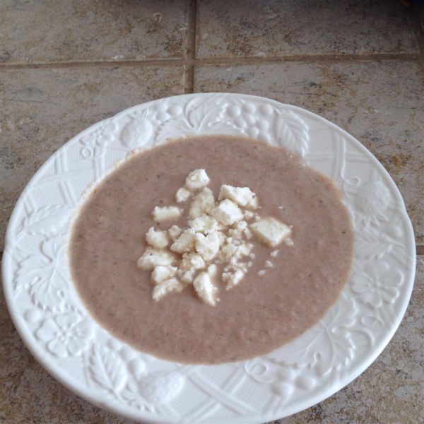 Roasted Garlic and Eggplant Soup