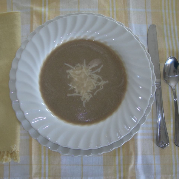 Roasted Garlic and Eggplant Soup