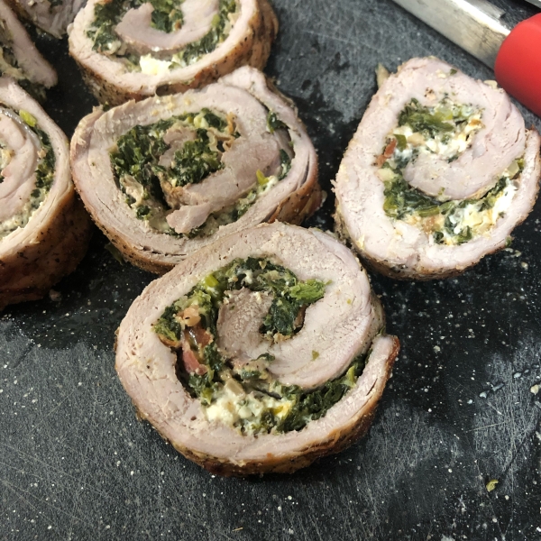 Cheese-Stuffed Pork Tenderloin