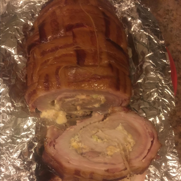 Cheese-Stuffed Pork Tenderloin