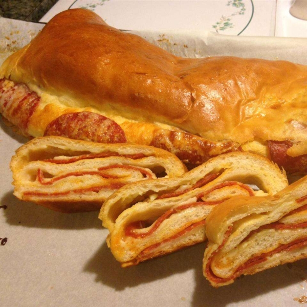 Pepperoni-Provolone Bread