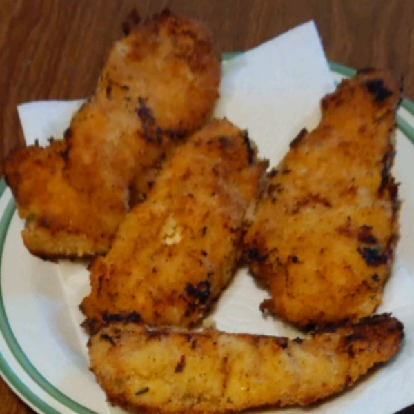 Crispy Juicy Oven-Fried Chicken Breasts