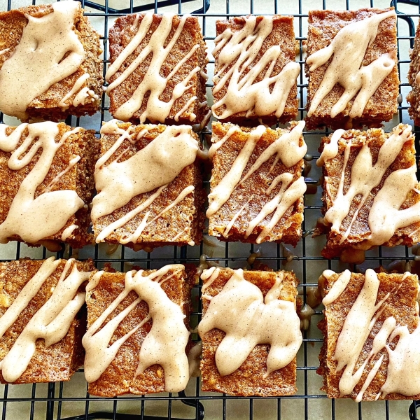 Nutty Cinnamon Bars