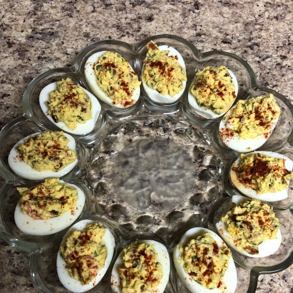 BLT Deviled Eggs