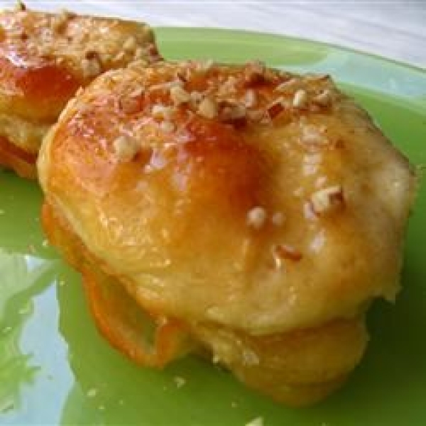Twist of Honey Orange Rolls