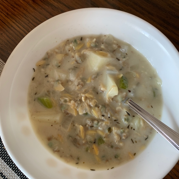 Clam Chowder Canadian Military Style