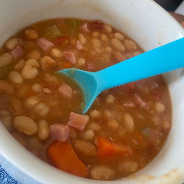 Instant Pot Double Bean and Ham Soup