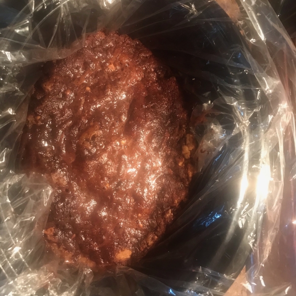 Slow-Cooker Peanut Butter Fudge Cake