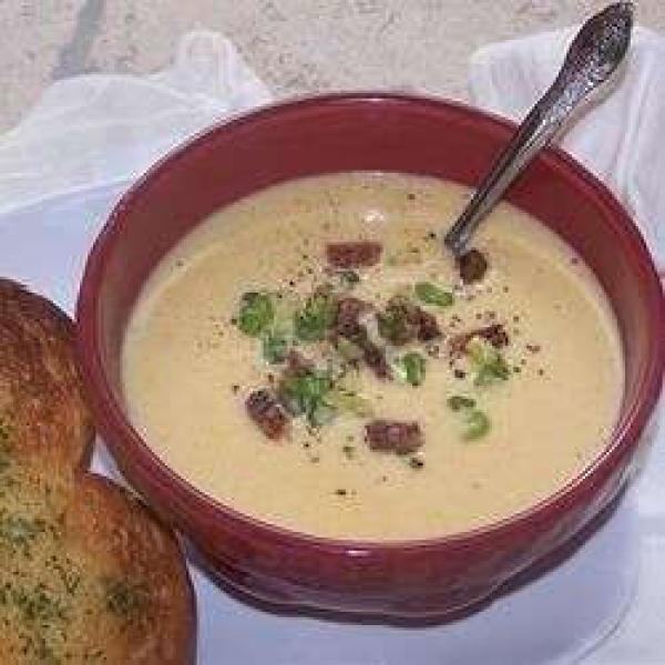 Dark Beer Cheese Soup