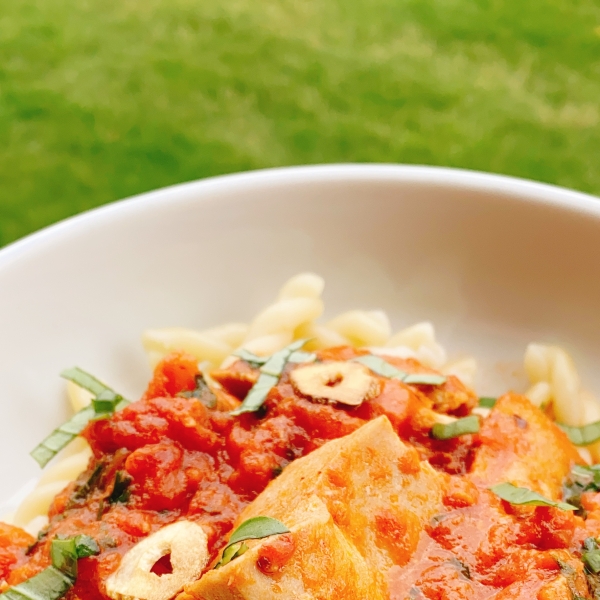 Spicy Tuna Pasta with Creamy Fra Diavolo Sauce