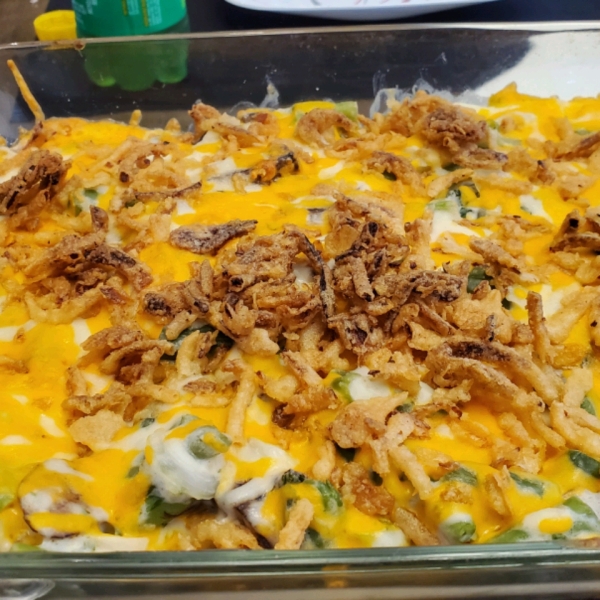 Absolutely Delicious Green Bean Casserole from Scratch